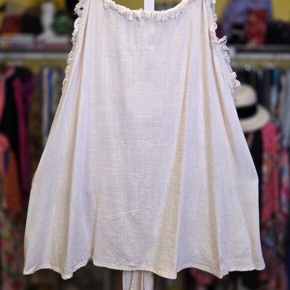 Umgee Linen Spaghetti Strap - Picture 2 of 3